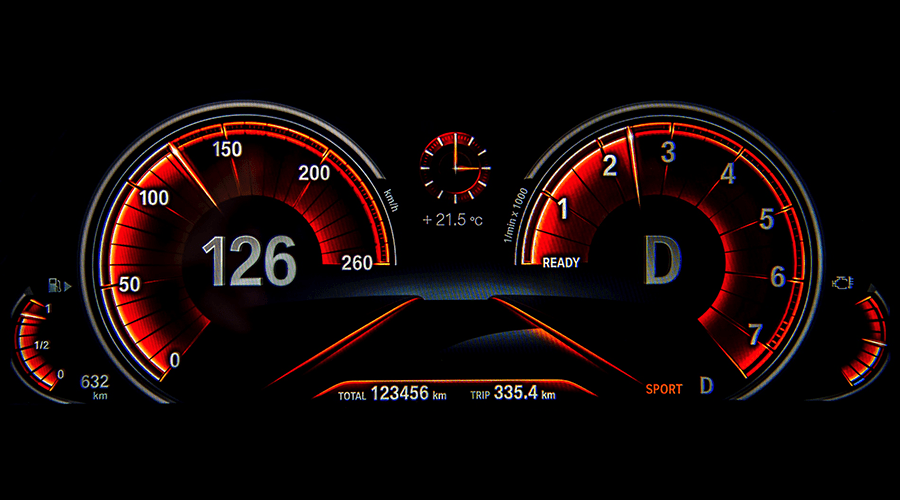 Development of the BMW instrument cluster